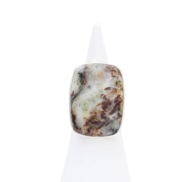 Anello in Argento con Astrofillite