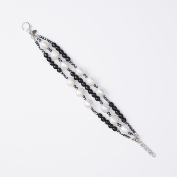 Elli Bracciale Donna In Argento 925 – Maglia Figaro Lavorato A Mano – Gioiello Basic E Raffinato, Perfetto Per Ogni Occasione