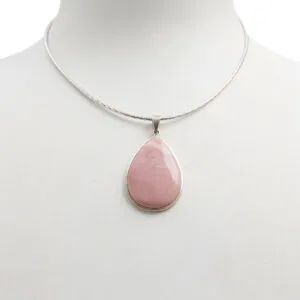 Ciondolo in Opale Rosa