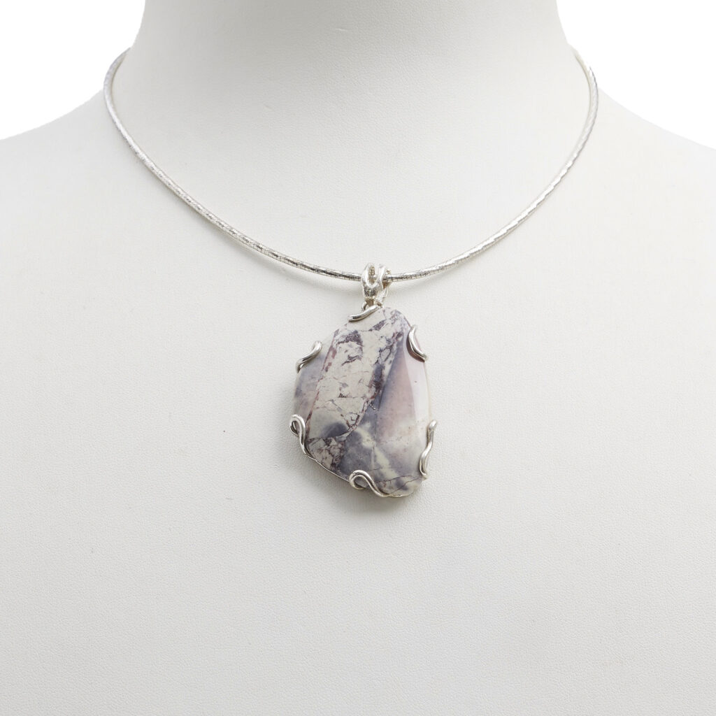 Ciondolo in Tiffany Stone ed Argento
