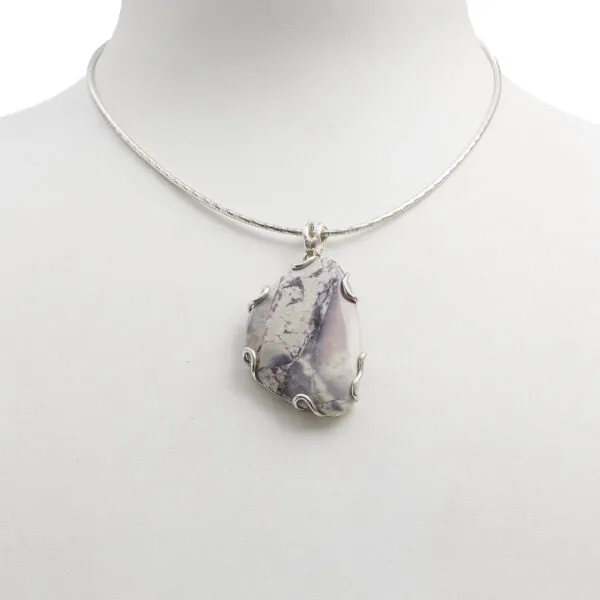 Ciondolo in Tiffany Stone ed Argento