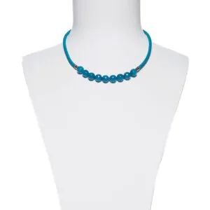 Collana in gomma con Quarzo