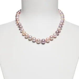 Collana corta in Perle multicolore