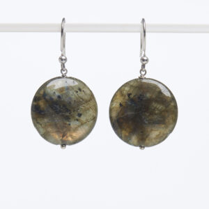 Orecchini in Labradorite ed Argento