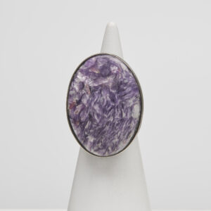 Anello Regolabile in Argento con Ciaroite