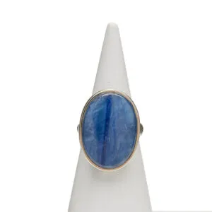Anello in Argento con Cianite
