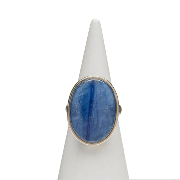 Anello in Argento con Cianite