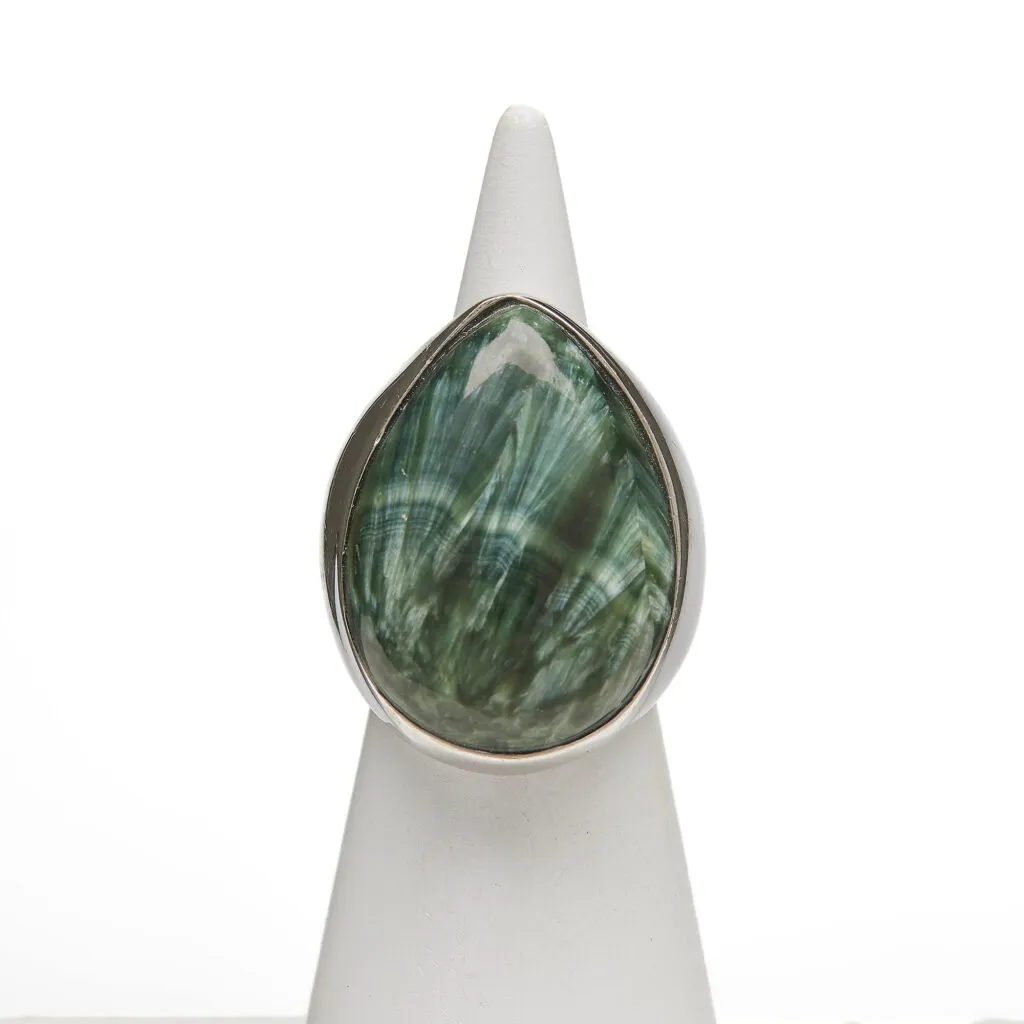 Zilveren ring met Serafiniet