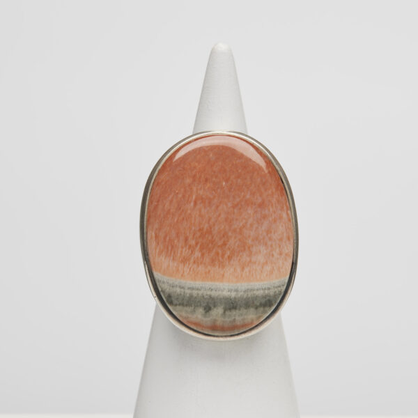 Anello in Argento con Celesto Barite