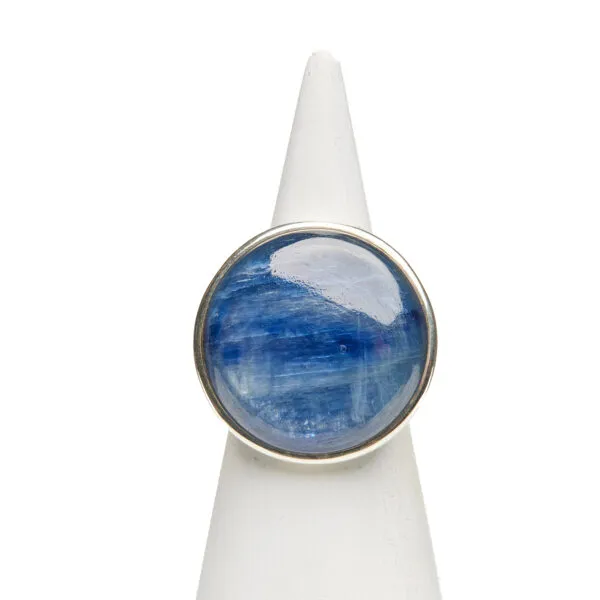 Anello in Argento con Cianite