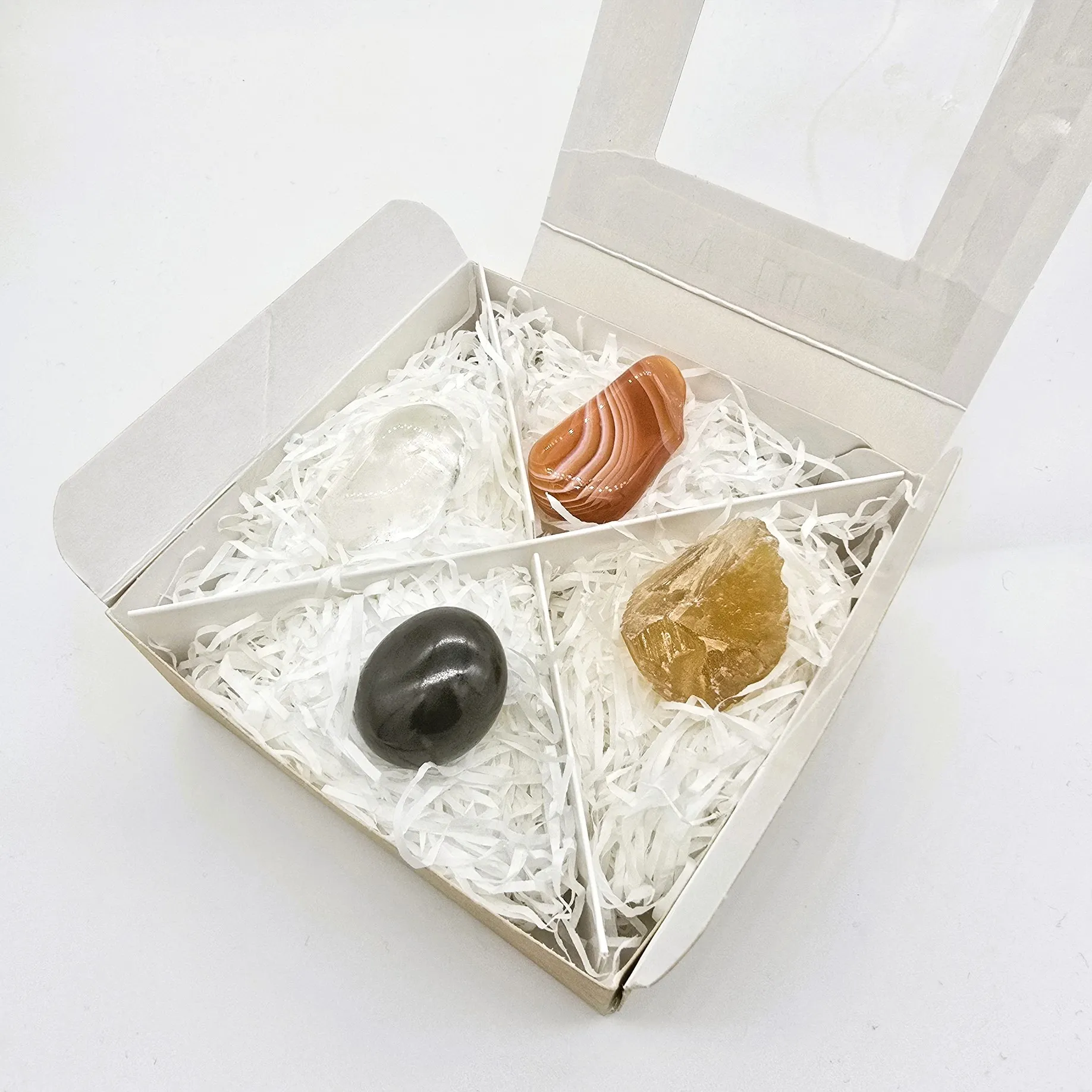 Kit de thérapie par les cristaux "Bien-être intestinal Kit de thérapie par les cristaux "Bien-être intestinal