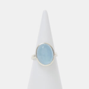 Anello in Argento con Acquamarina