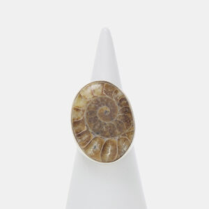 Anello in Argento con Ammonite