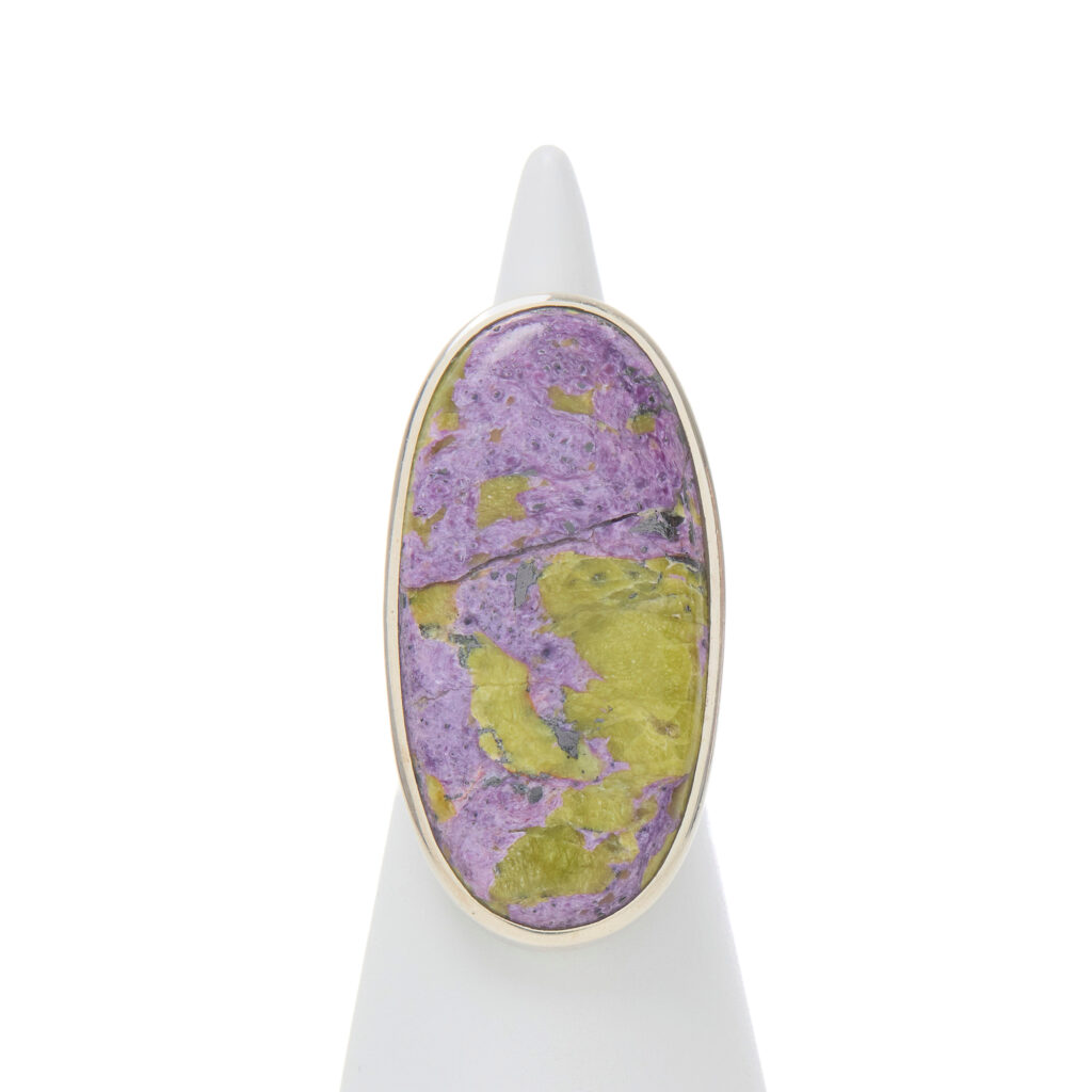 Anello in Argento con Atlantisite