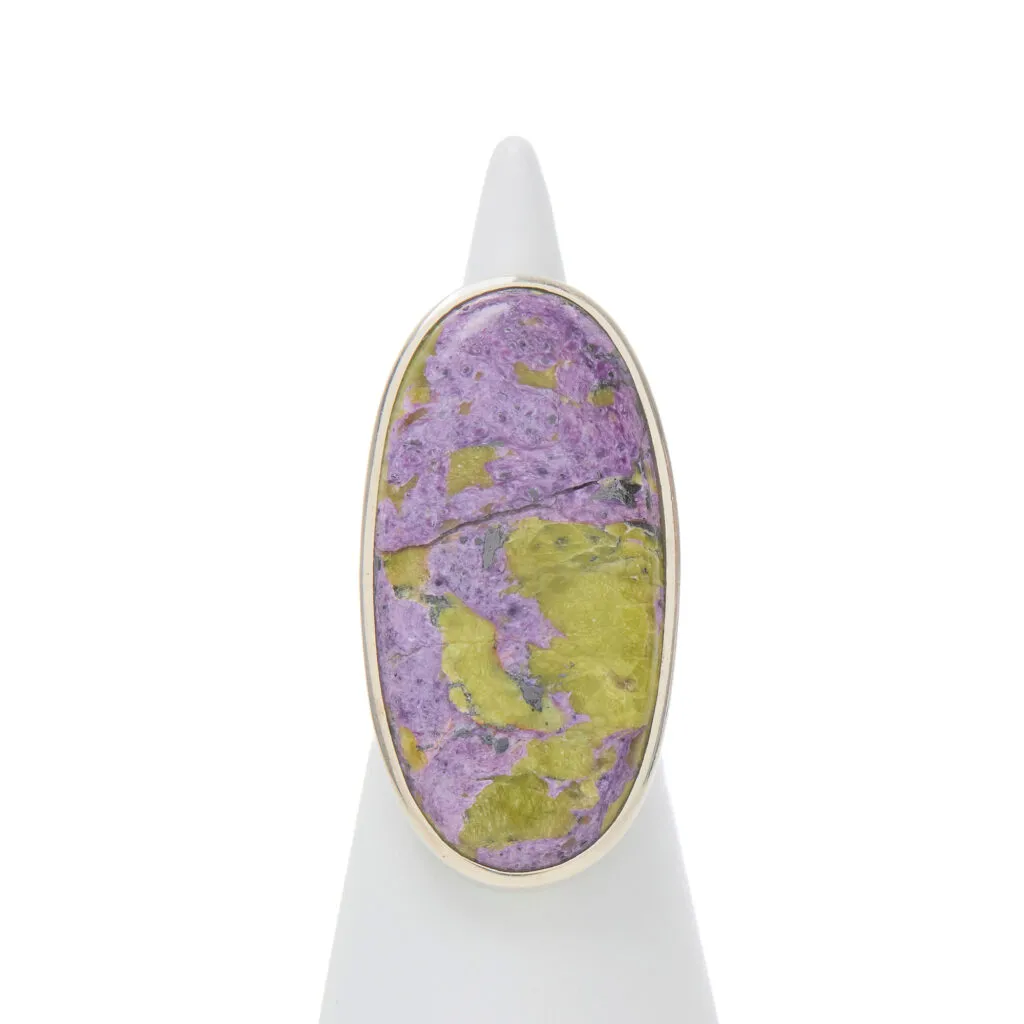 Anello in Argento con Atlantisite