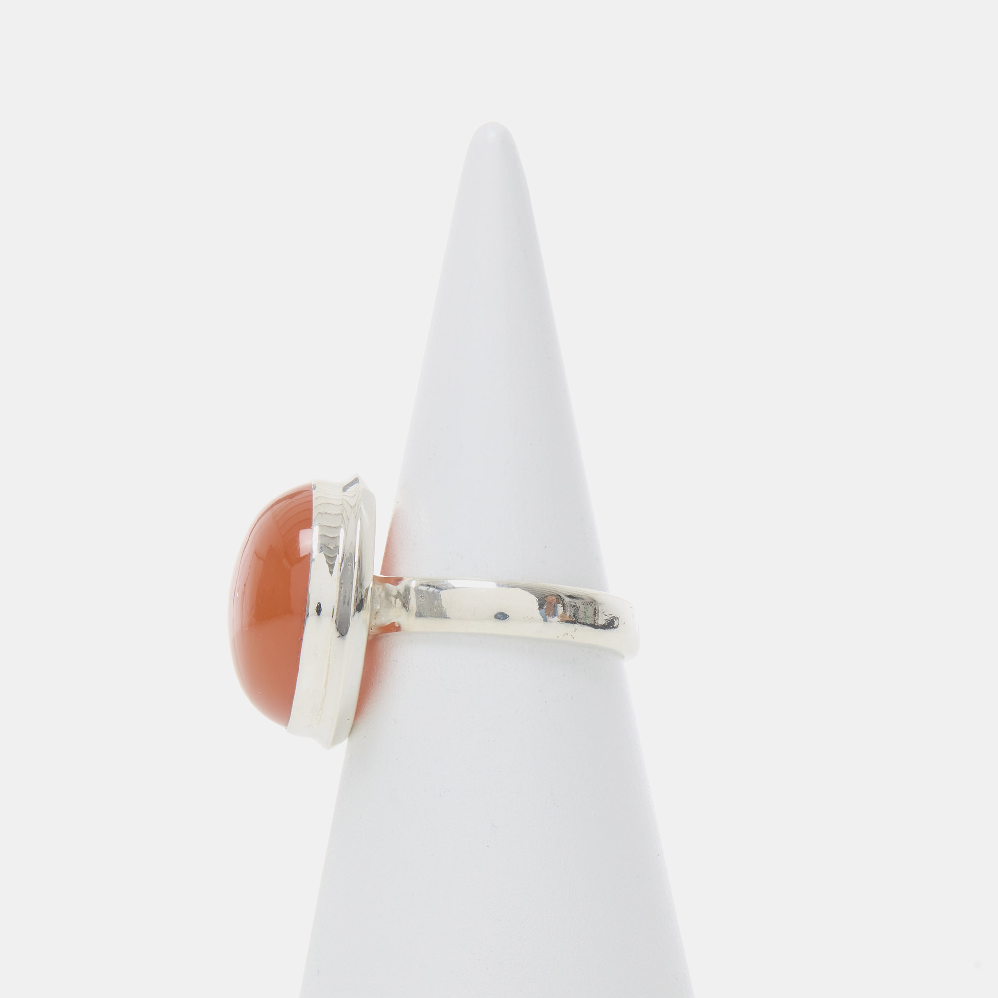 Zilveren ring met Carneool Zilveren ring met Carneool