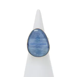Bague réglable en argent avec Kyanite