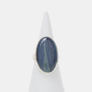 Anello in Argento con Blue Leland