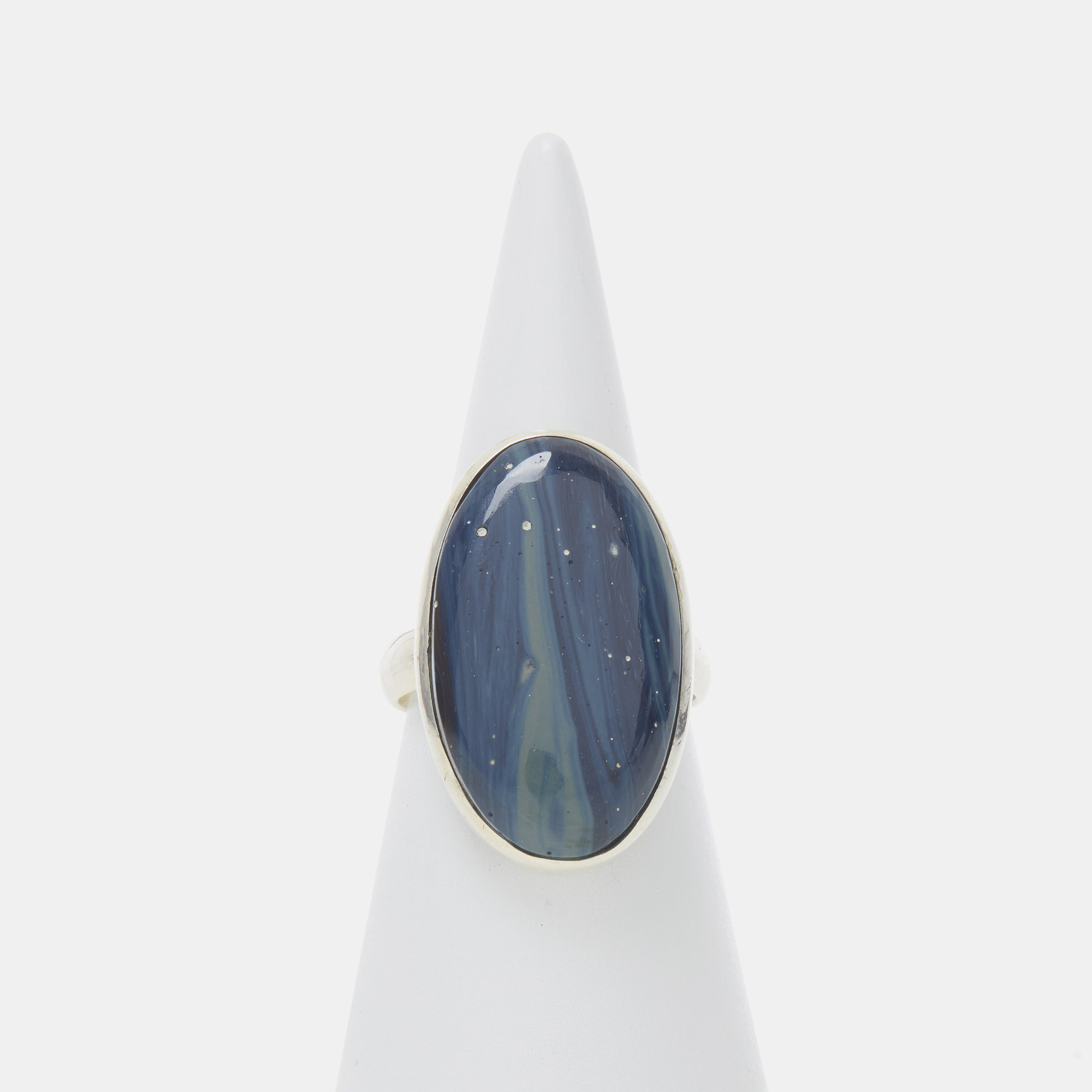 Anello in Argento con Blue Leland Anello in Argento con Blue Leland