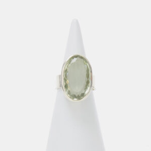 Anello in Argento con Prasiolite