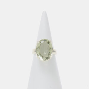 Anello in Argento con Prasiolite