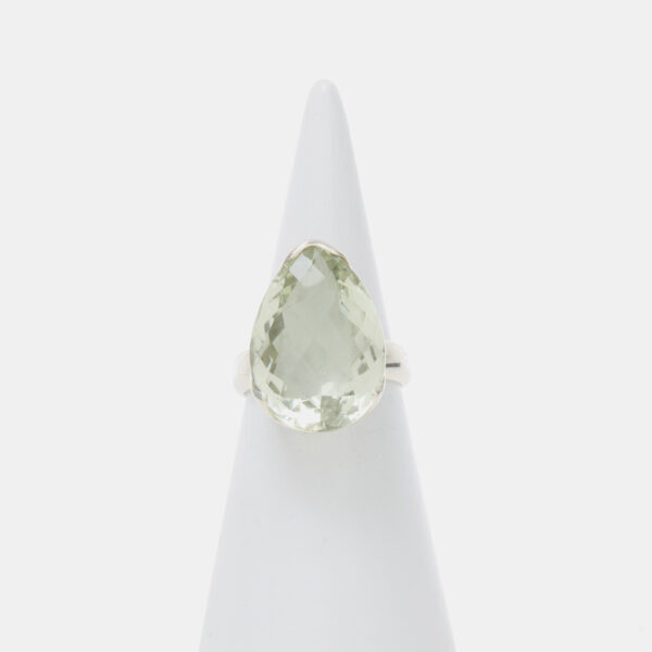 Anello in Argento con Prasiolite