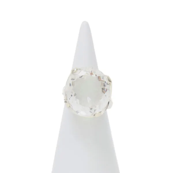 Anello in Argento con Cristallo di Rocca