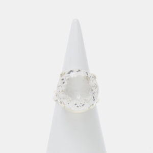 Anello in Argento con Cristallo di Rocca