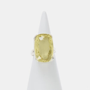 Anello in Argento con Citrino Lemon