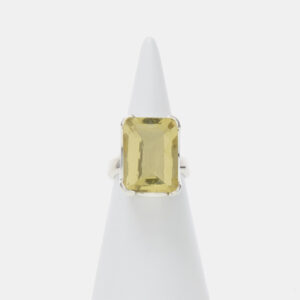 Anello in Argento con Citrino Lemon