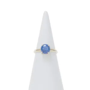 Anello in argento con Cianite