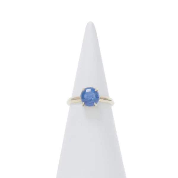 Anello in argento con Cianite