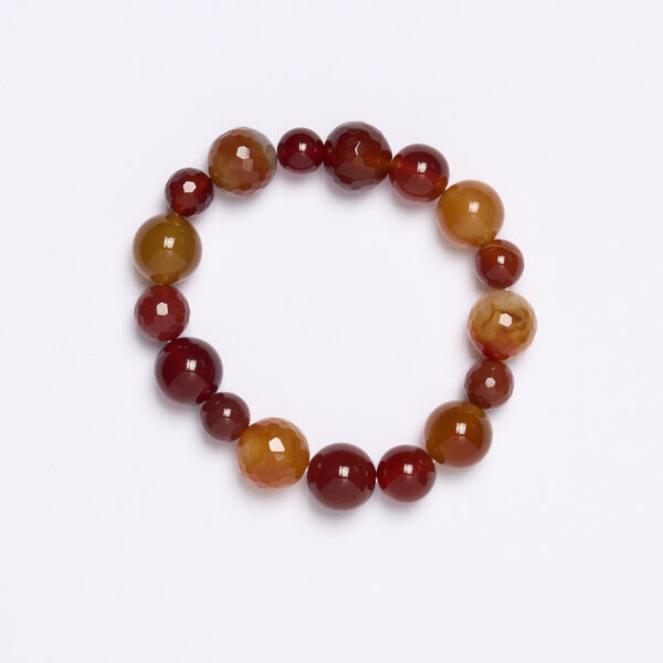 Bracciale elastico in Corniola