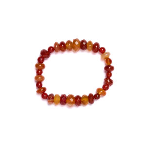 Bracciale elastico in Corniola