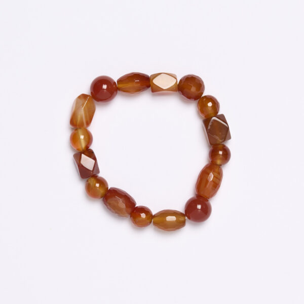 Bracciale elastico in Corniola