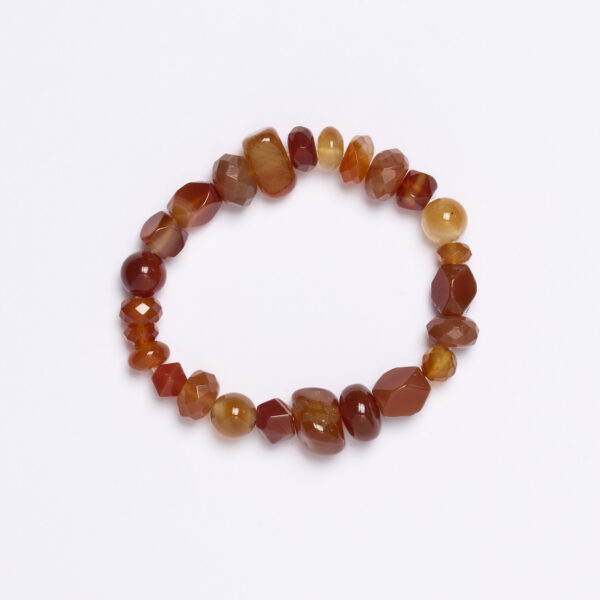 Bracciale elastico in Corniola