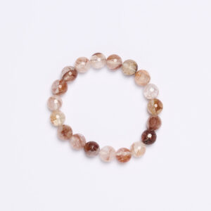 Bracciale elastico in Quarzo Ematoide