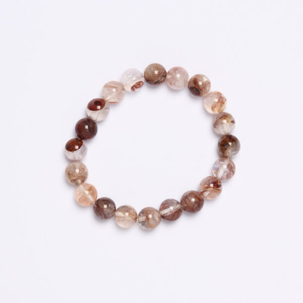 Bracciale elastico in Quarzo Ematoide