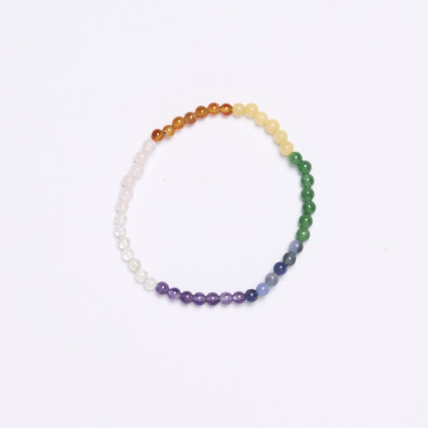 Bracciale elastico in Pietre dei Chakra