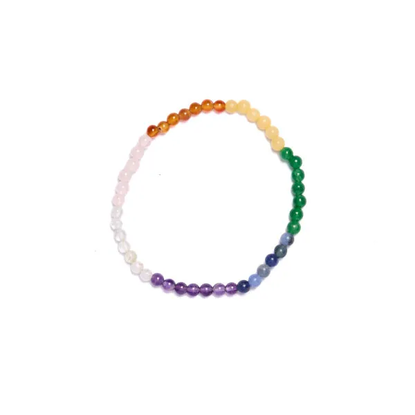 Bracciale elastico in Pietre dei Chakra