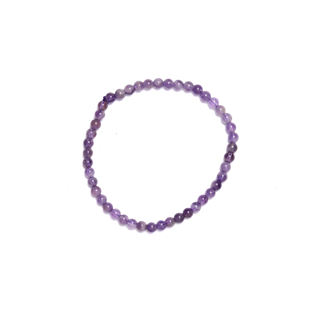 Bracciale elastico in Ametista