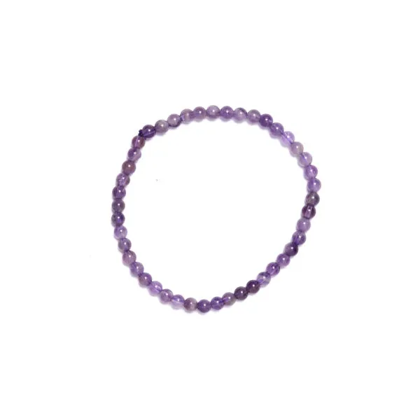 Bracciale elastico in Ametista