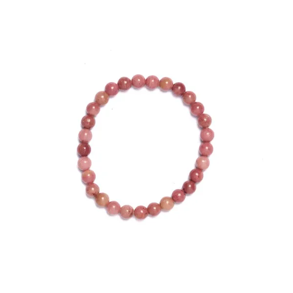 Bracciale elastico in Rodonite