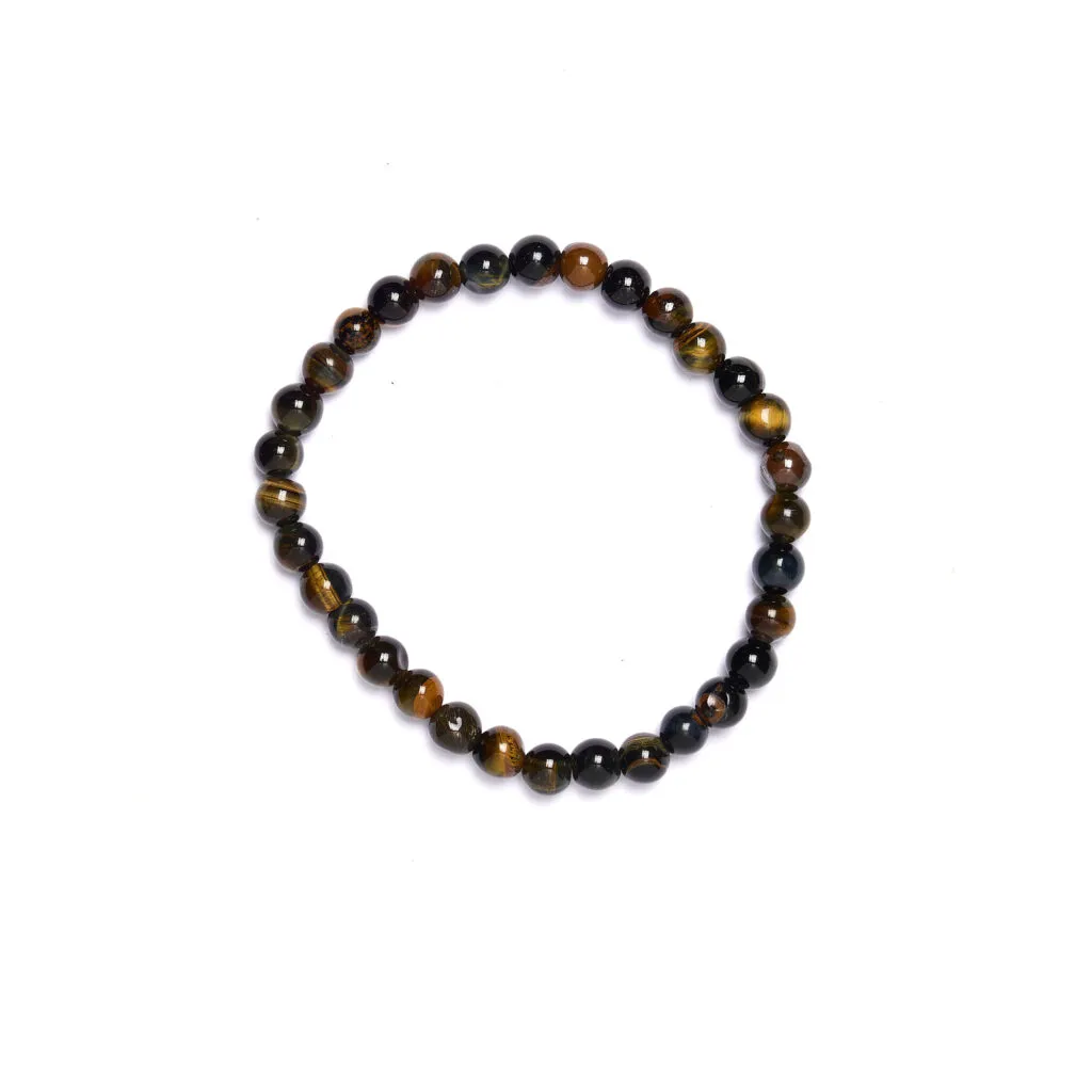 Bracciale elastico in Occhio di Falco