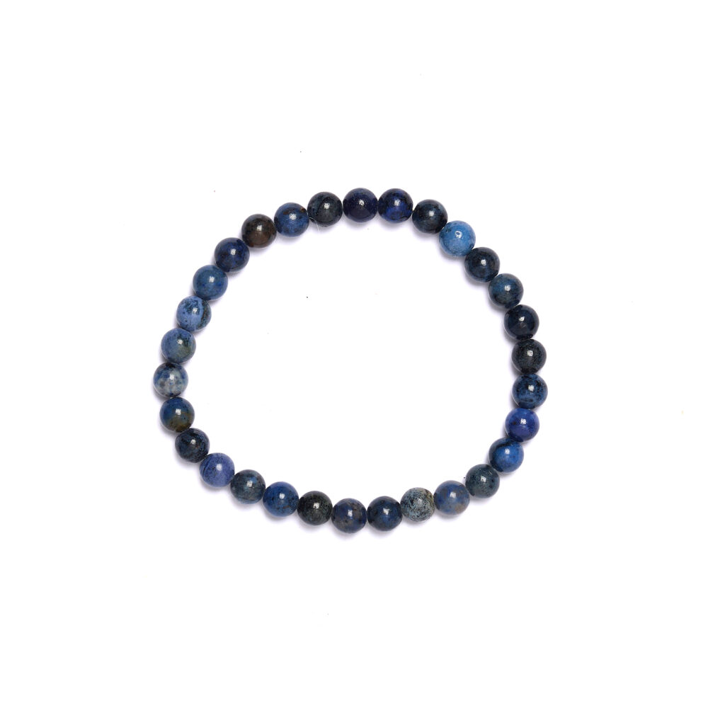 Bracciale elastico in Dumortierite