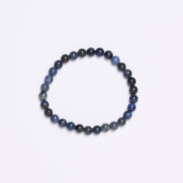 Bracciale elastico in Dumortierite