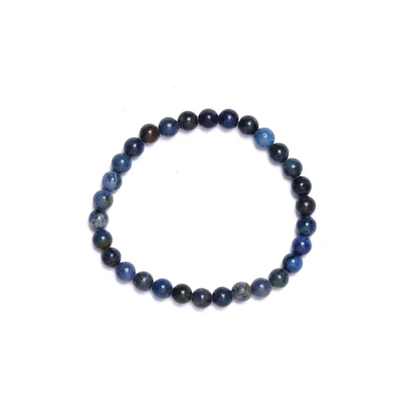 Bracciale elastico in Dumortierite