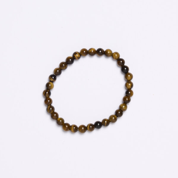 Bracciale Elastico in Occhio di tigre a sfera