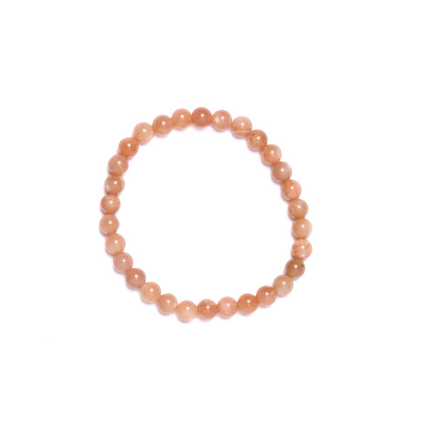 Bracciale Elastico in Pietra di Luna