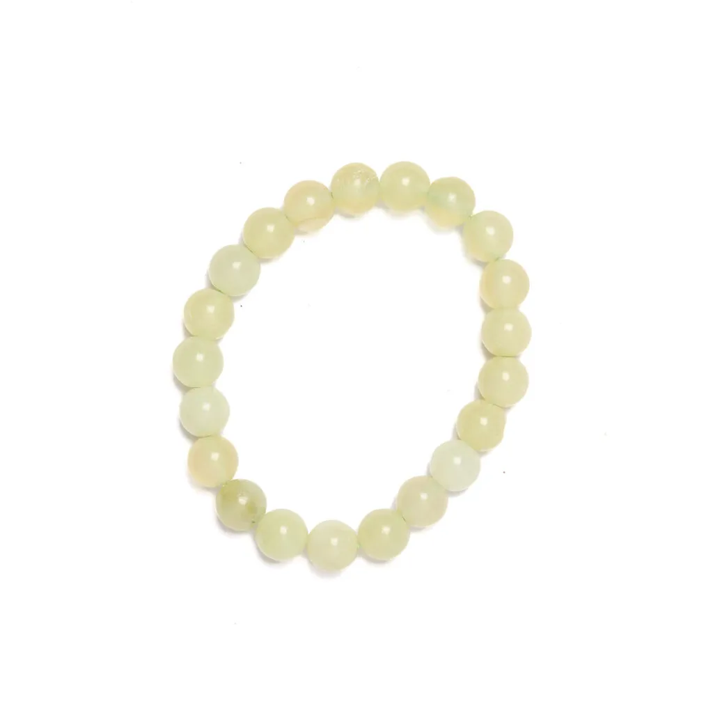 Bracciale Elastico in Giada